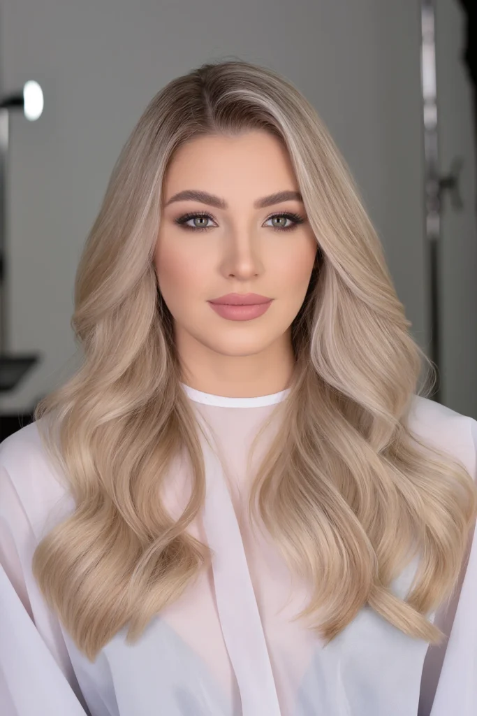 Root-Smudged Ash Blonde