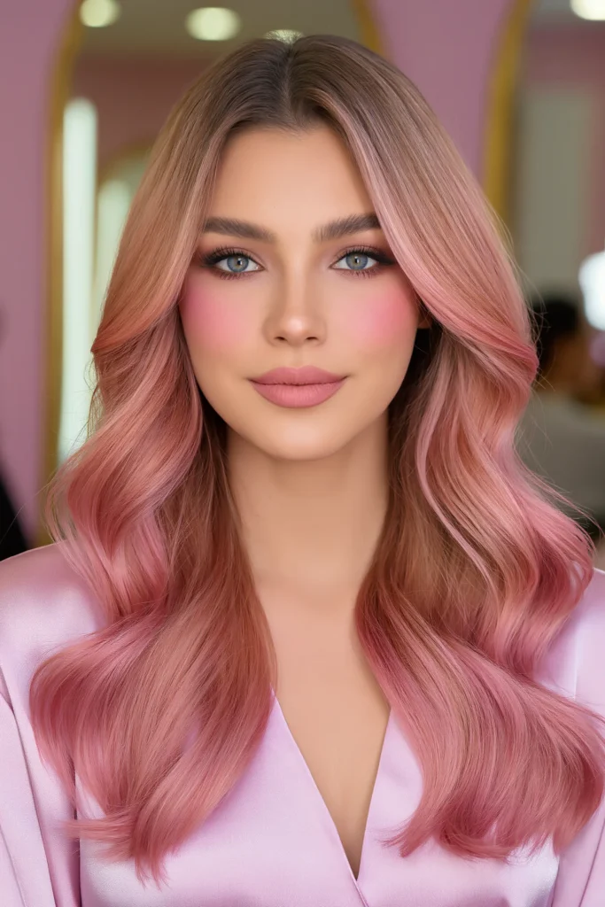 Rose Gold Balayage