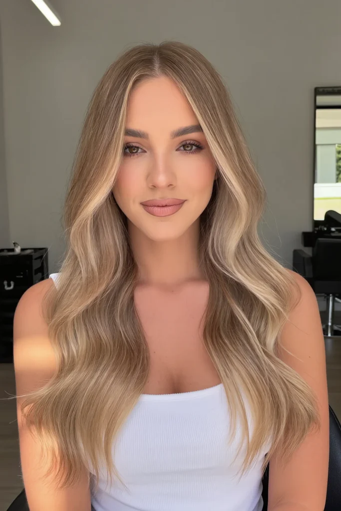Sandy Blonde Balayage