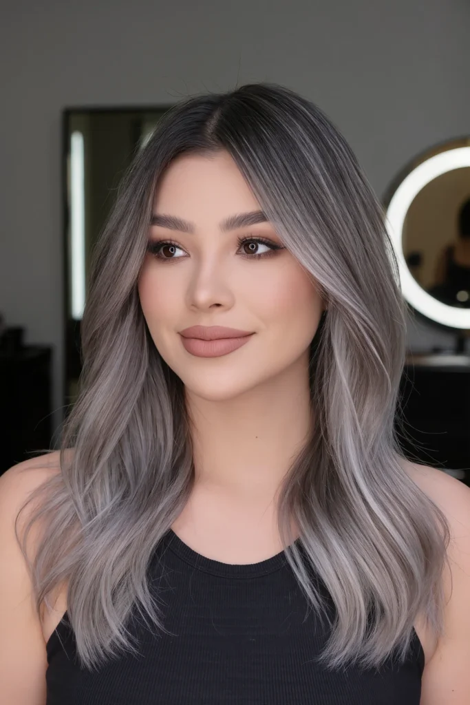 Smoky Grey Ombre