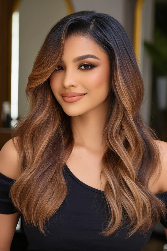 Sun-Kissed Caramel Ribbon Melt