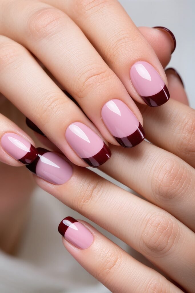 Deep Burgundy French