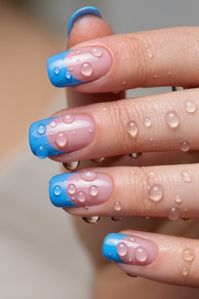 3D Water Droplet French