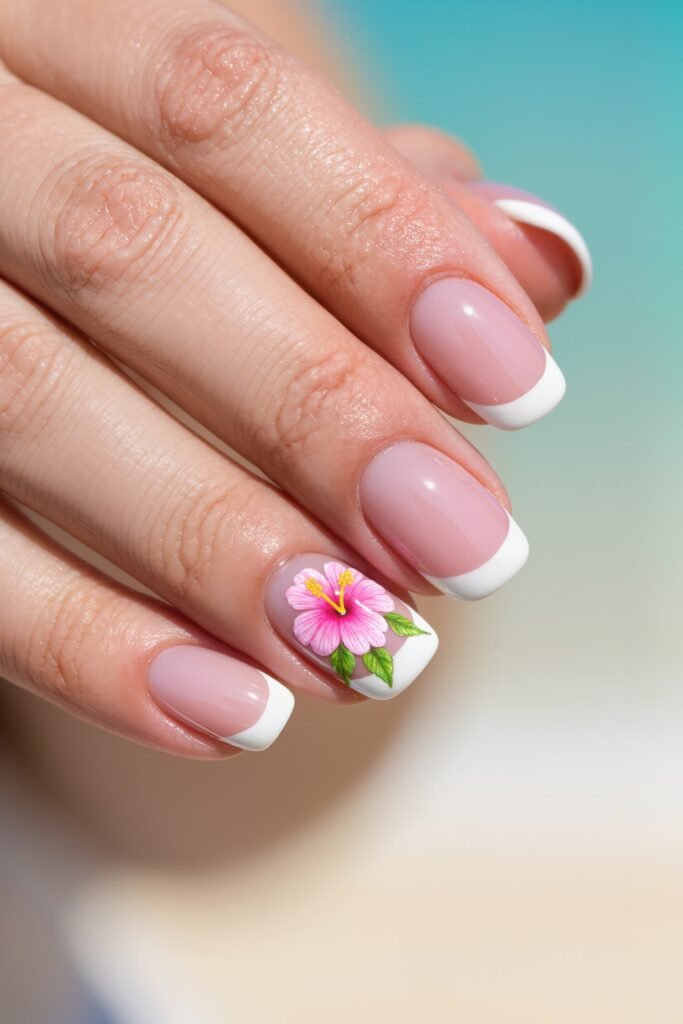 Tropical Hibiscus French