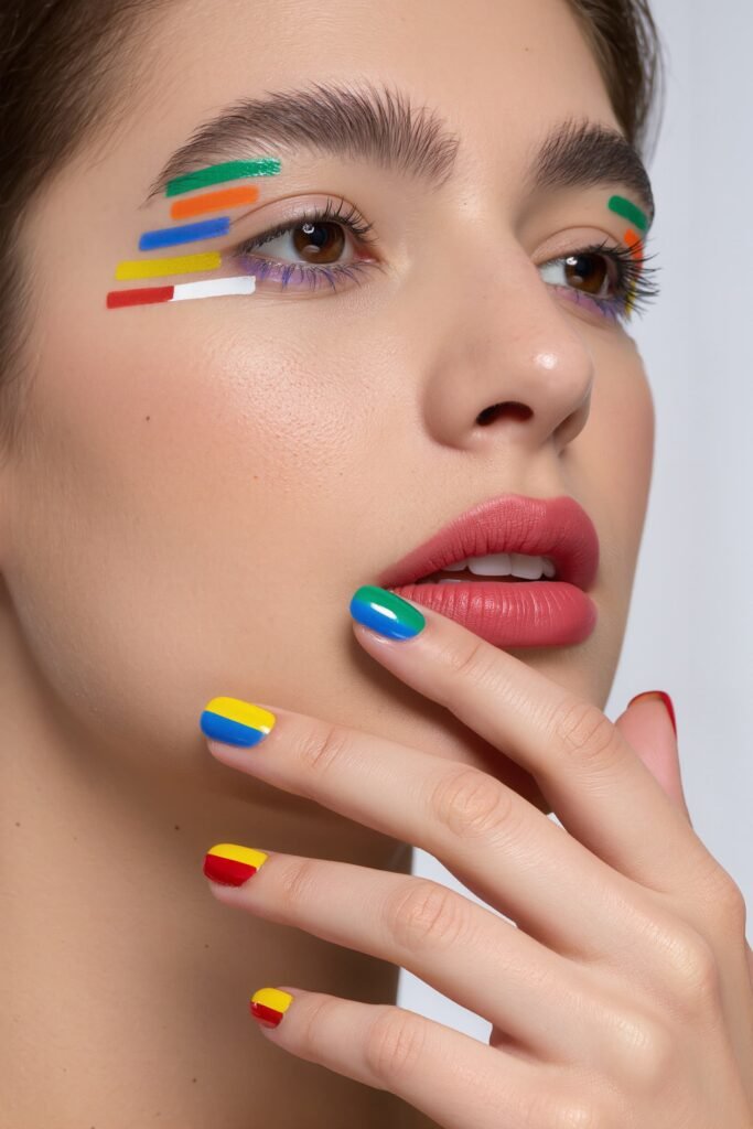 Abstract Beach Umbrella