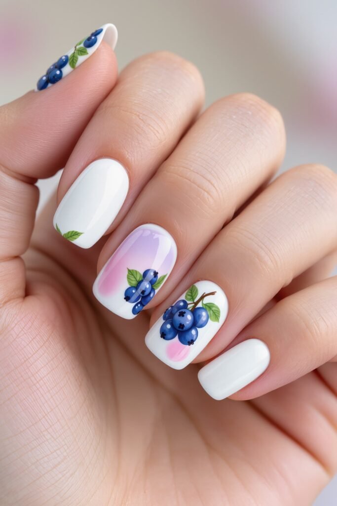 Blueberries and Cream