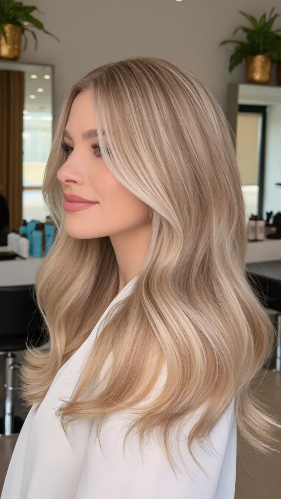 Buttery Blonde Layers
