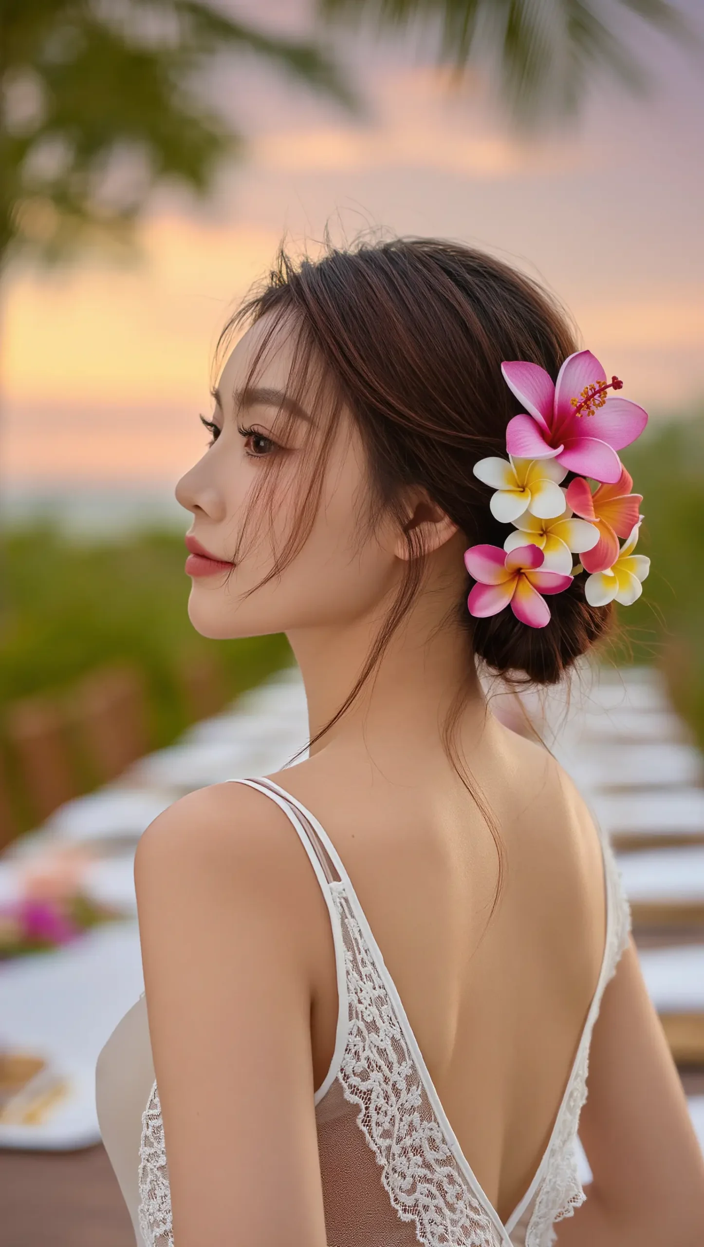 Floral Accessory Updo