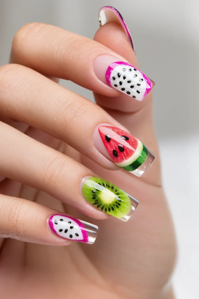 Fruity Fusion Nails