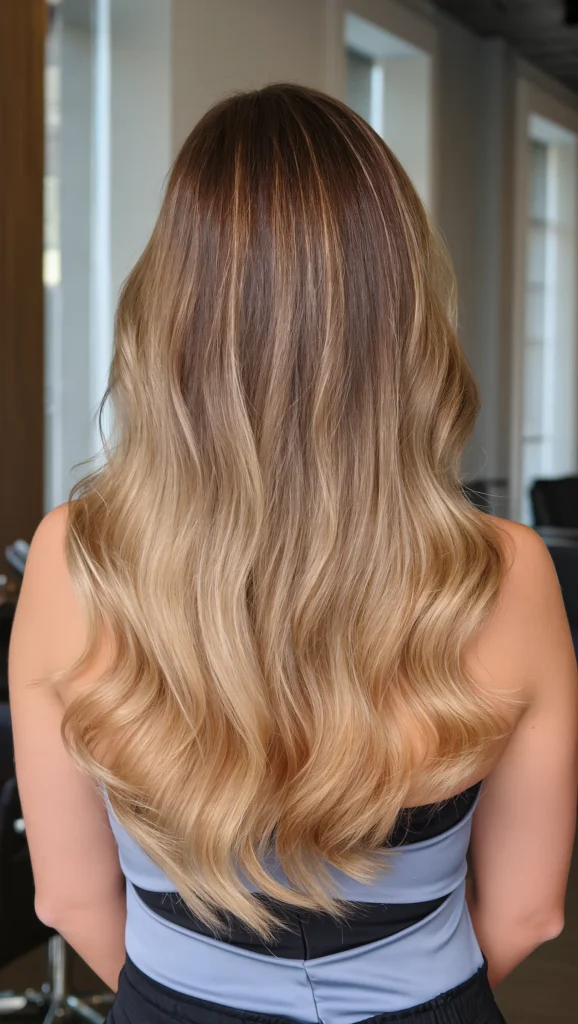 Golden Ombre Fade