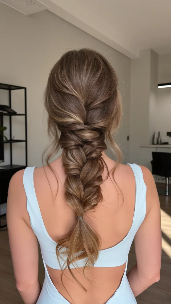 25 Pool-Friendly Hairstyles That Stay Cute All Day 6 French Braid