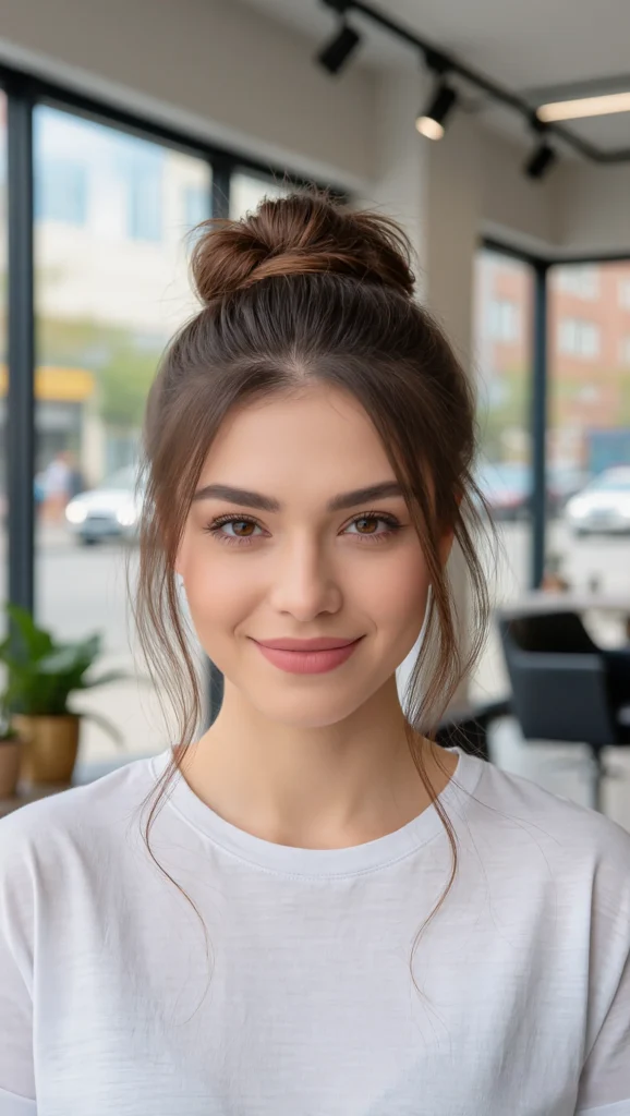 Messy Top Knot