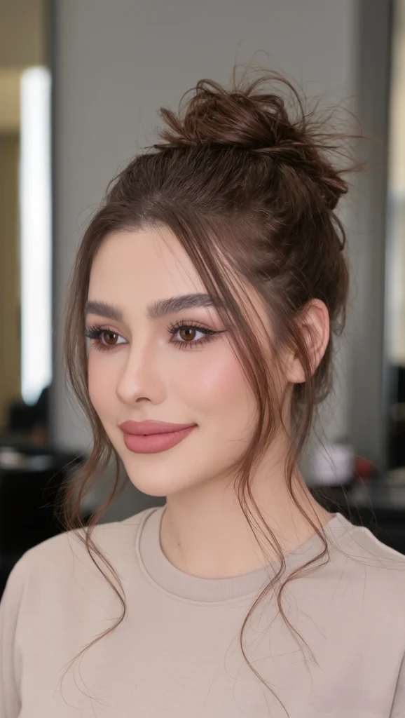 Loose Messy Bun