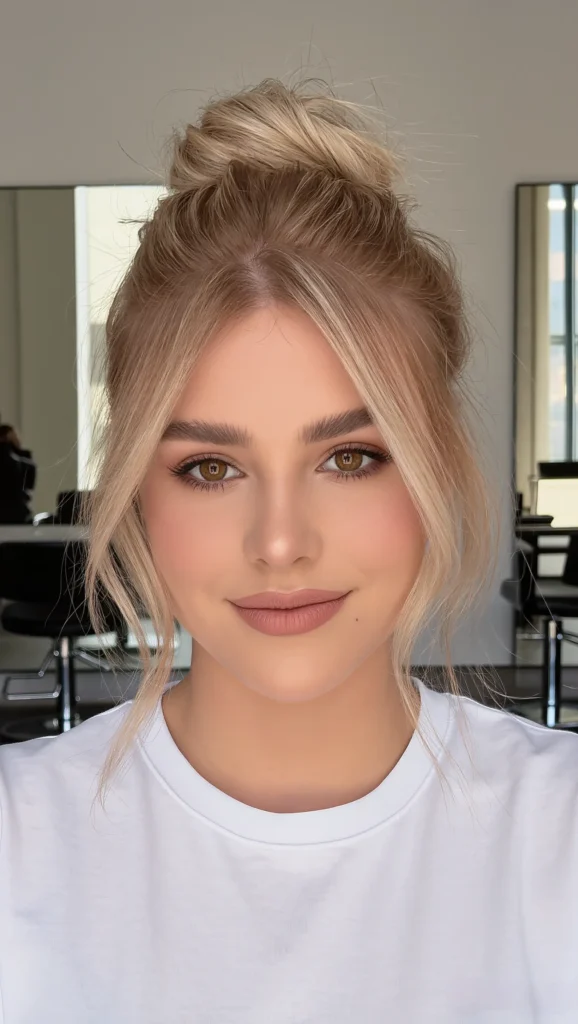 Beachy Texture Messy Bun