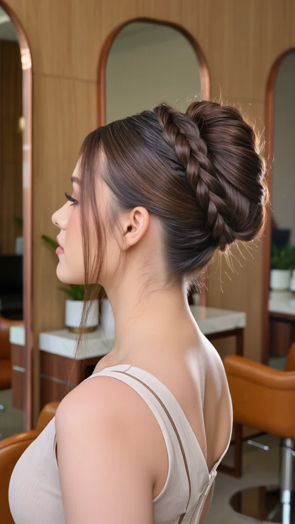 24 Braided Summer Hairstyles 2026 12 Braided Bun
