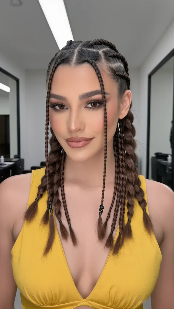 24 Braided Summer Hairstyles 2026 13 Cornrows