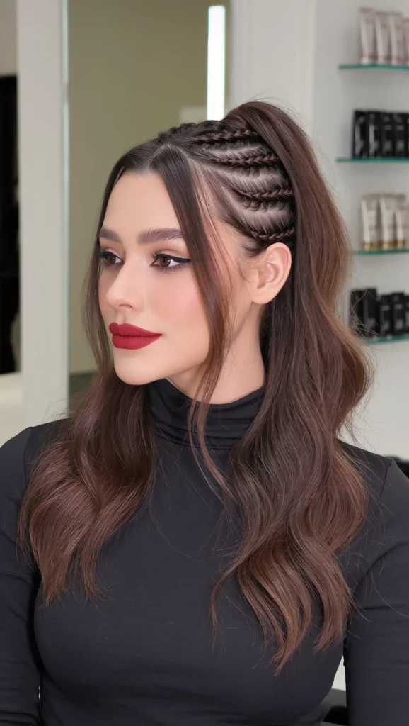 24 Braided Summer Hairstyles 2026 20 Zig-Zag Braids