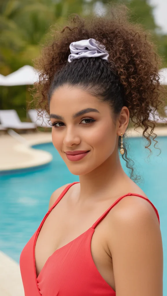 Pineapple Updo
