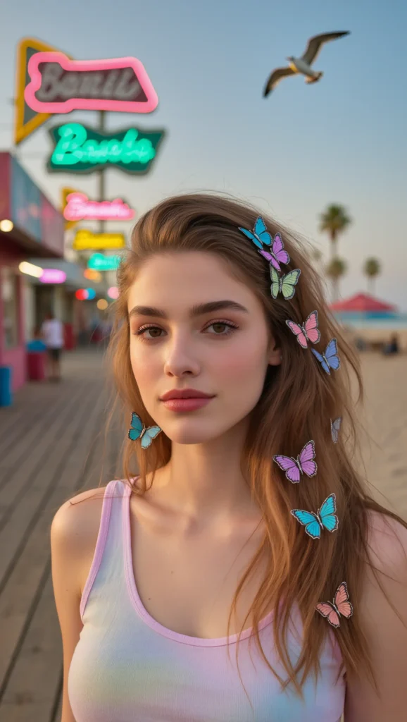 Y2K Butterfly Accents