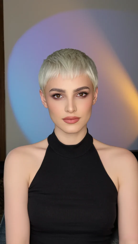 Pixie with Micro Bangs