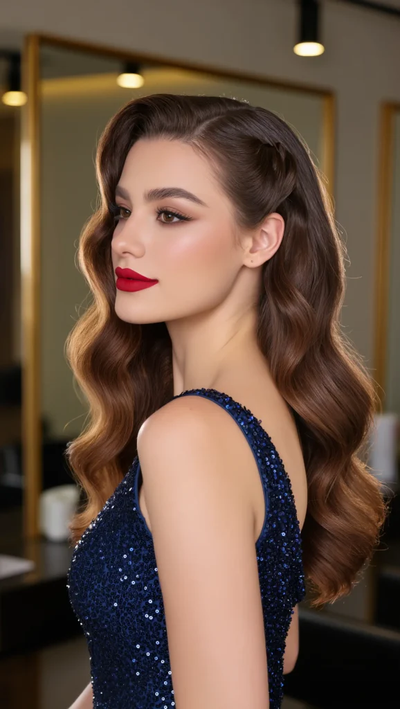 25 Long Summer Hairstyles 2026 15 Side-Swept Waves