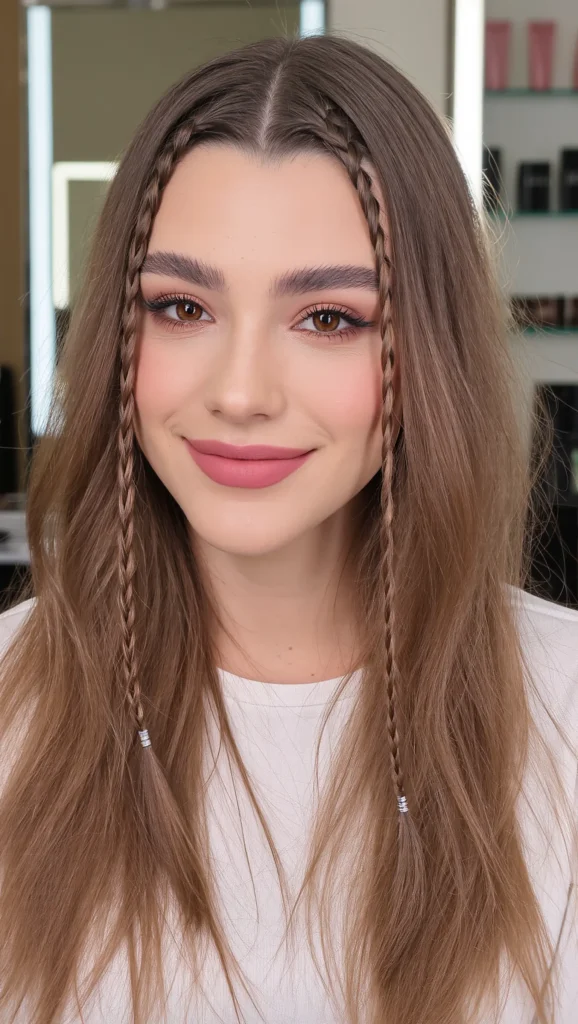 Mini Front Braids