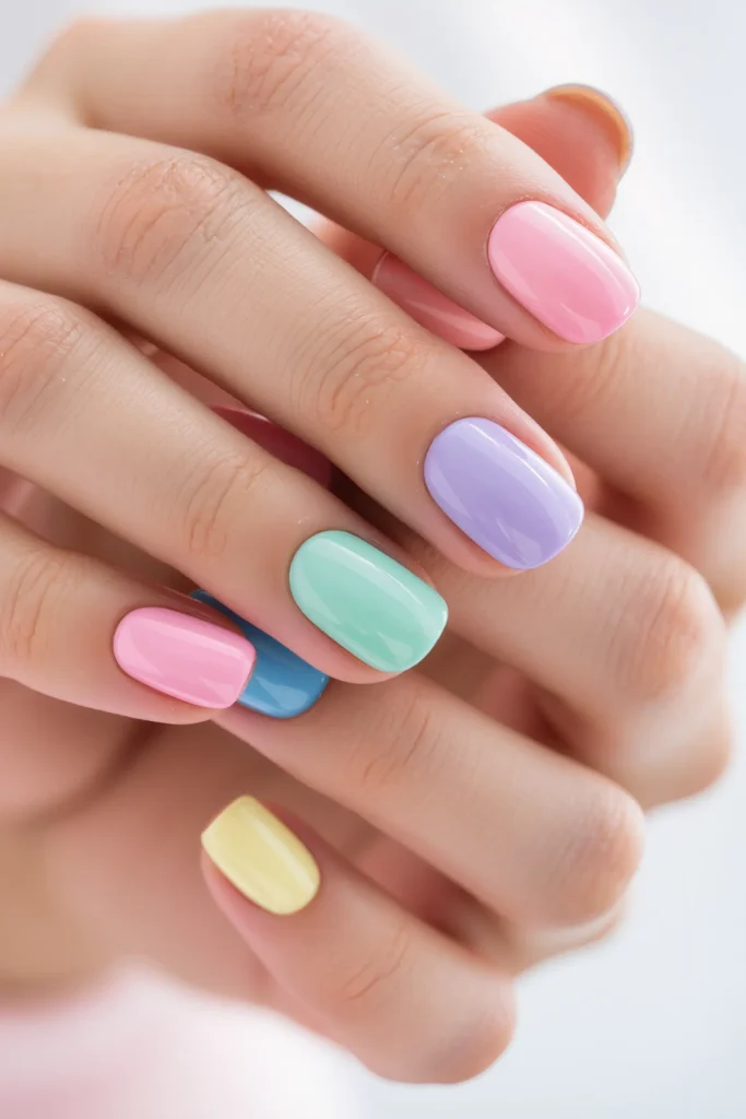Mismatched Pastels