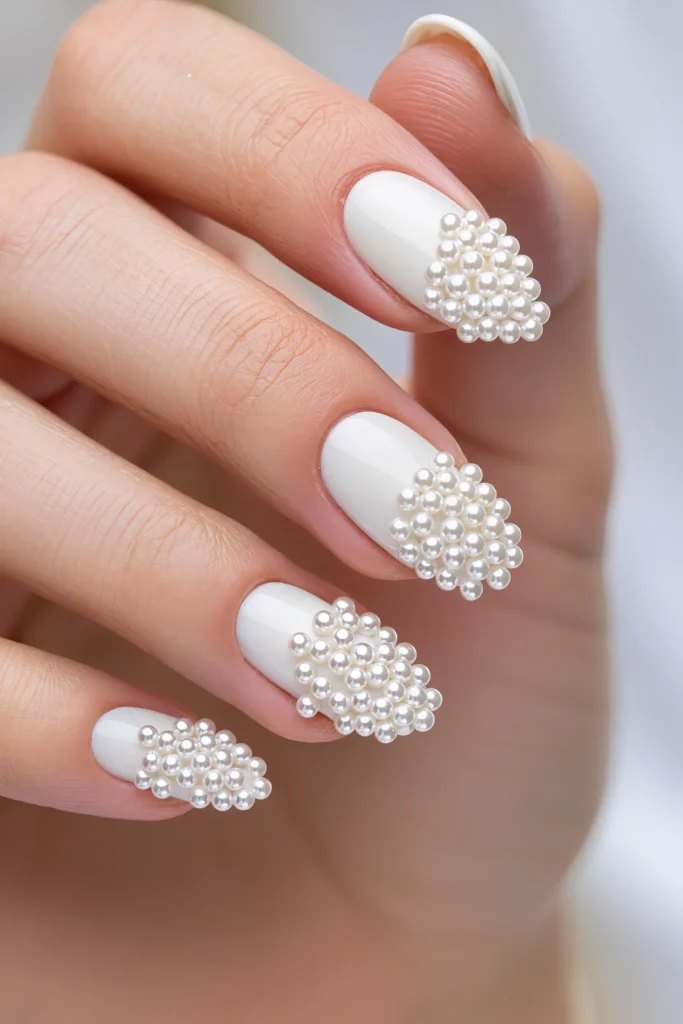 Pearl-Incrusted Almond