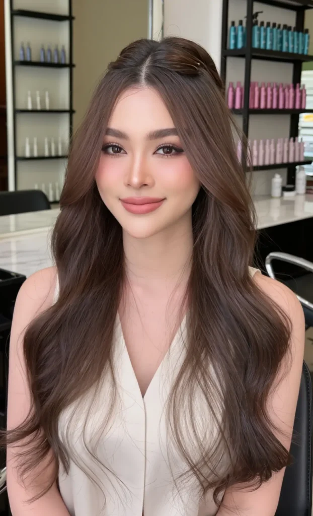 Twisted Half-Up Style