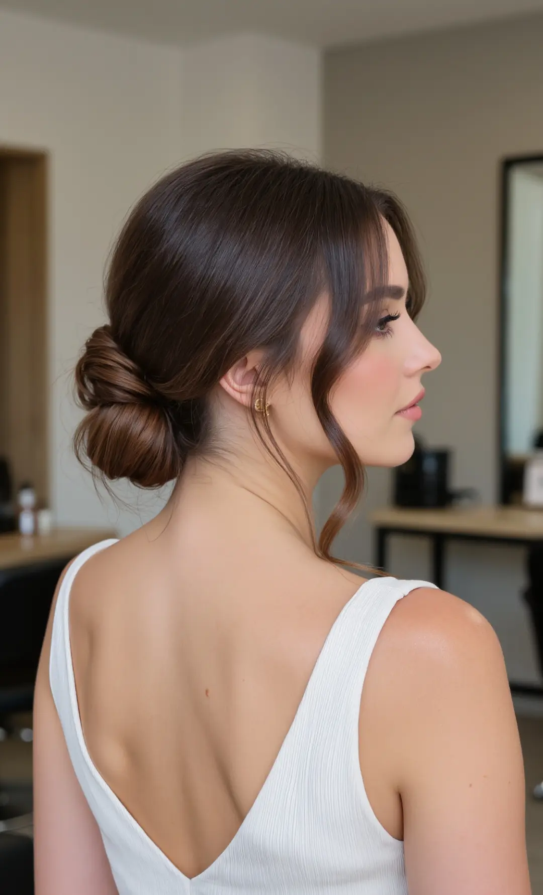 Low Sleek Bun