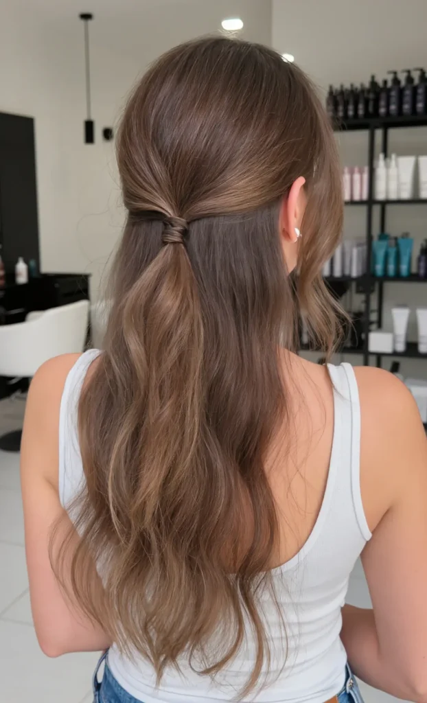 Beachy Waves Ponytail