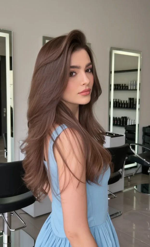 Beach Waves with Side Part