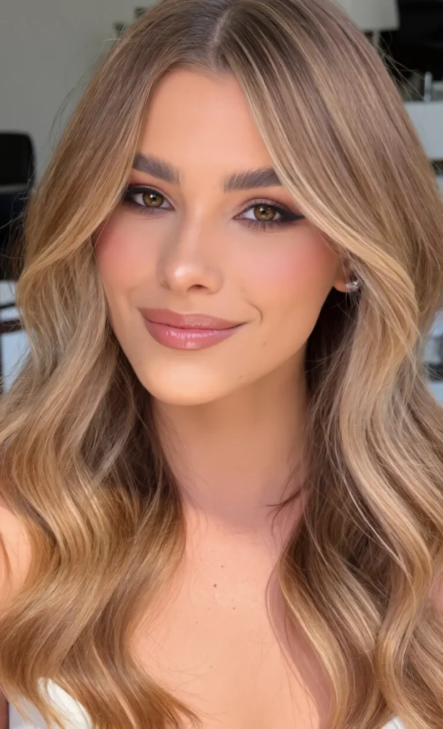 Beachy Waves with Highlights