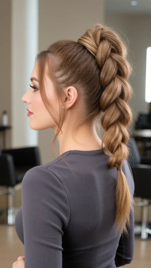 25 Cute Summer Hair Looks for 2026 23 Rope Braided Ponytail