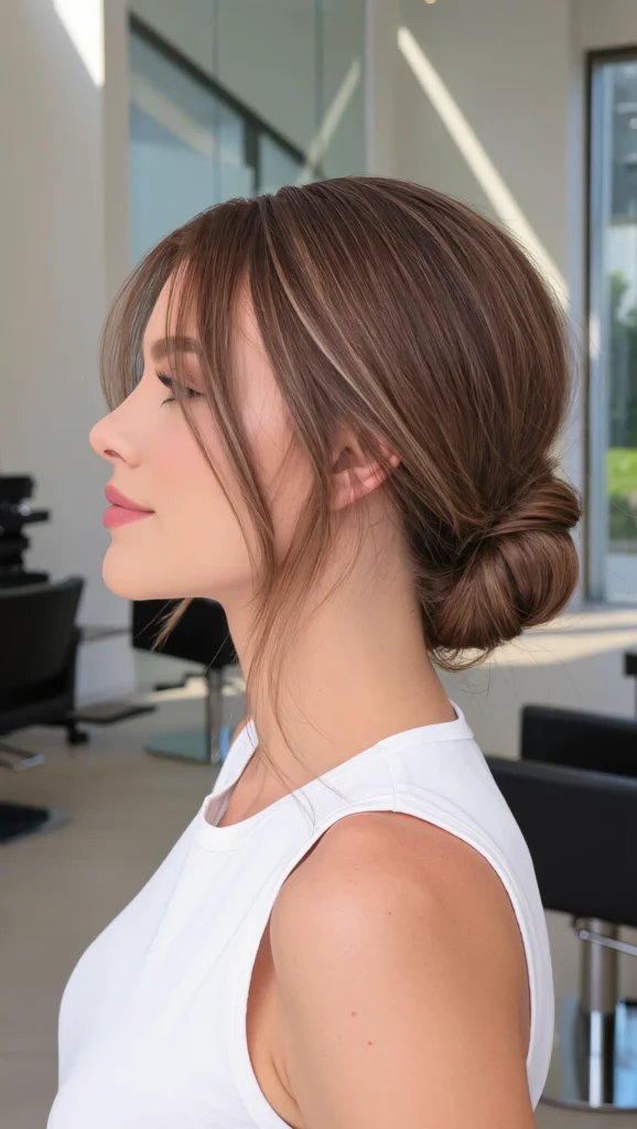Sleek Low Bun