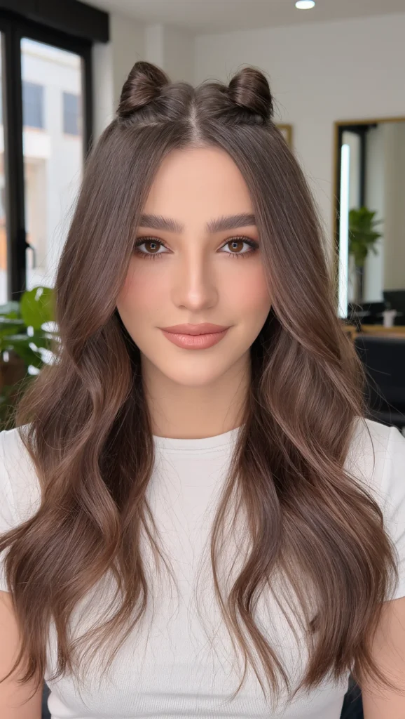 25 Cute Summer Hair Looks for 2026 21 Twisted Half-Up Style