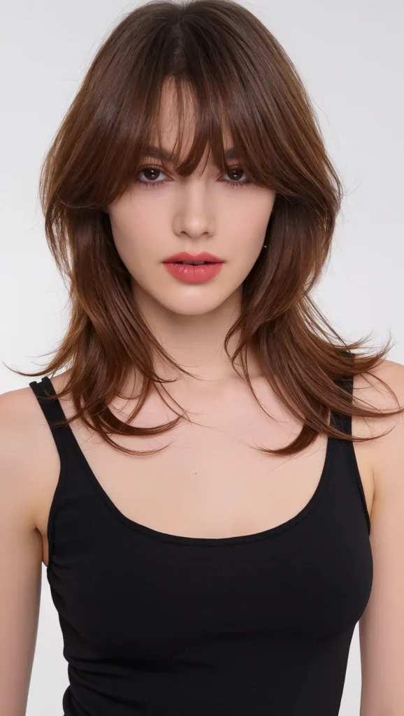 24 Summer Curtain Bangs Haircuts for 2026 That Are Soft, Stylish & Totally Trending 19 Airy Medium-Length Haircut