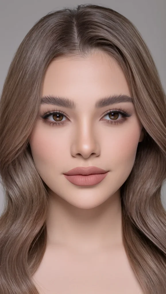 Ash Brown Korean Hair Color