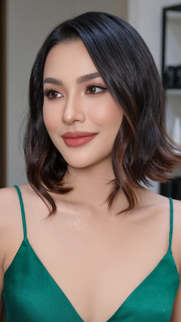 Blunt Lob with Soft Ends