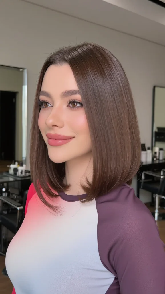24 Fresh Summer Haircuts 2026 That Will Completely Upgrade Your Look 14 Blunt Lob with Soft Texture