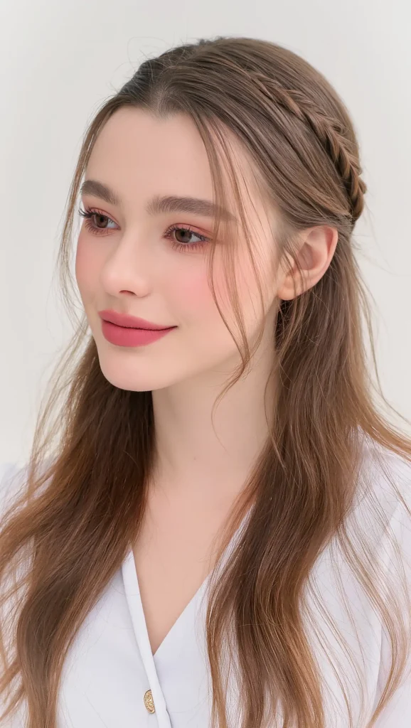 Braided Korean Hairstyle