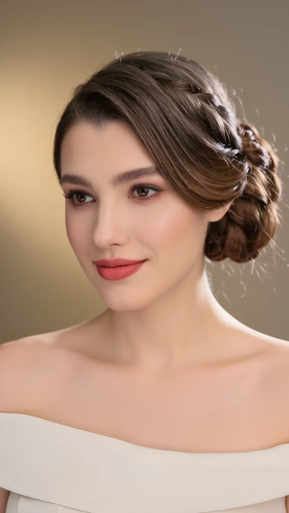Braided Side Updo