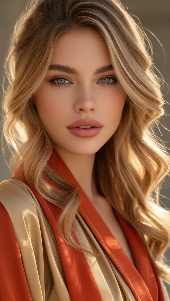 Caramel Blonde Contrast
