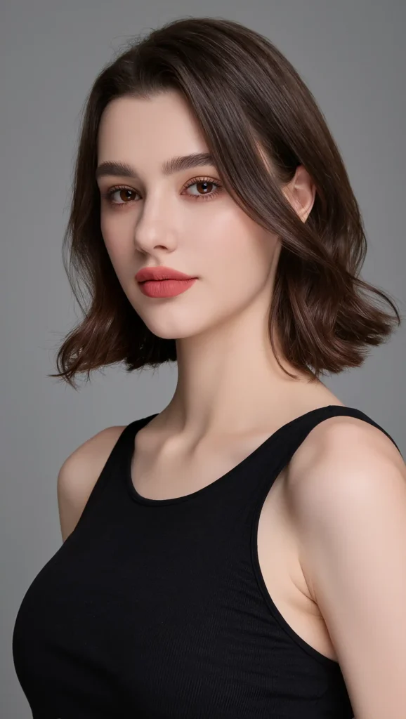 Collarbone-Length Cut
