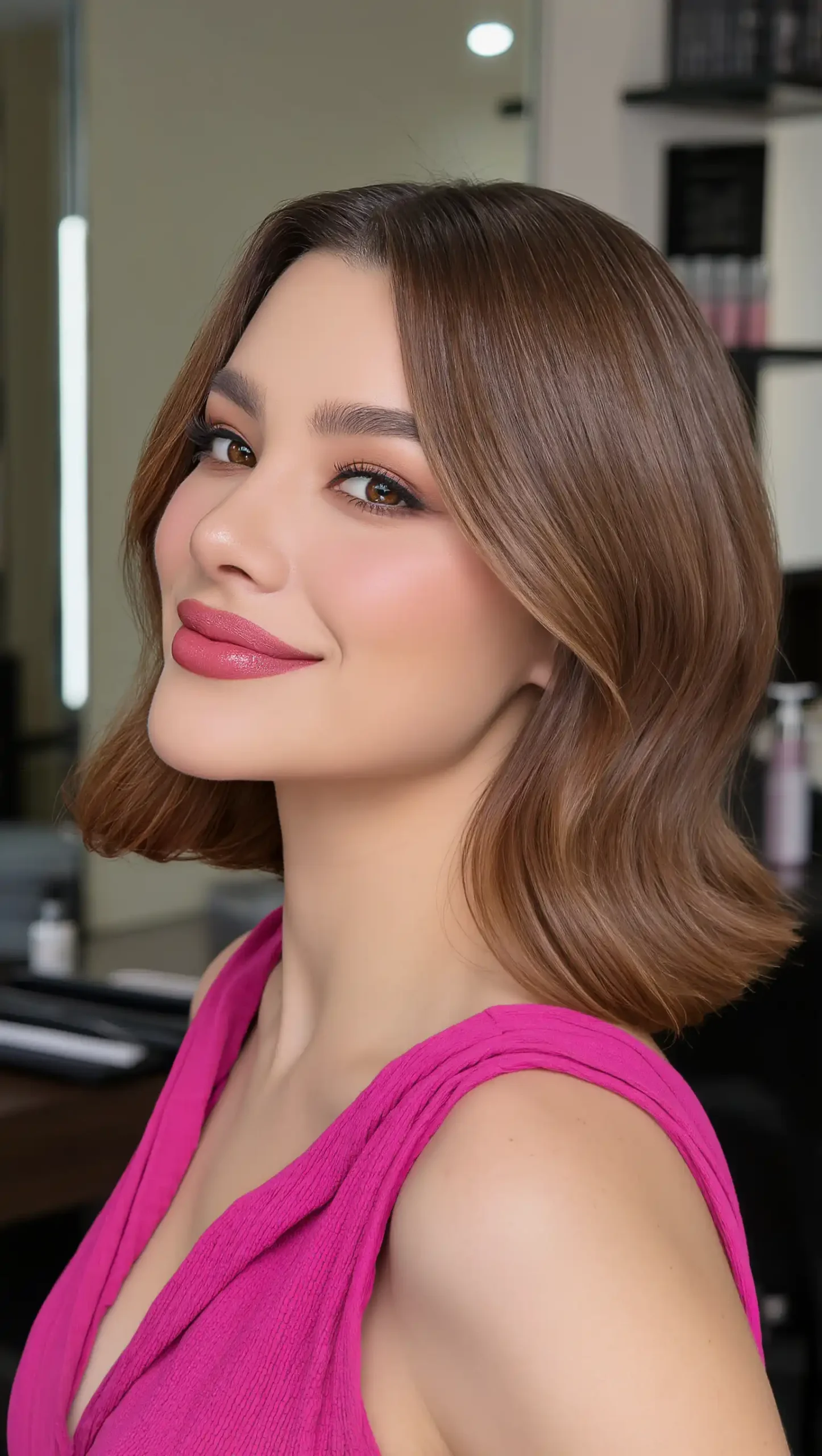 Glam & Clover 14 Collarbone Length Cut8 scaled
