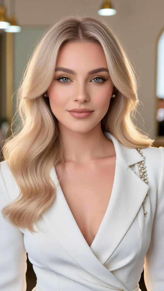 24 Soft Blonde Hair Ideas for Summer 2026 That Feel Light, Luxe & Effortless 2 Creamy Vanilla Blonde