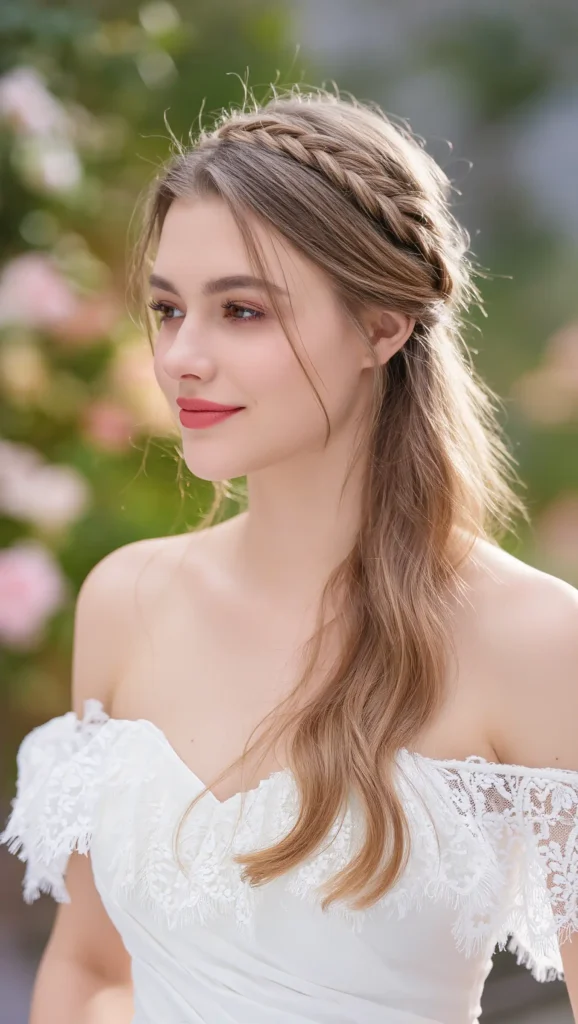 Crown Braid Hairstyle