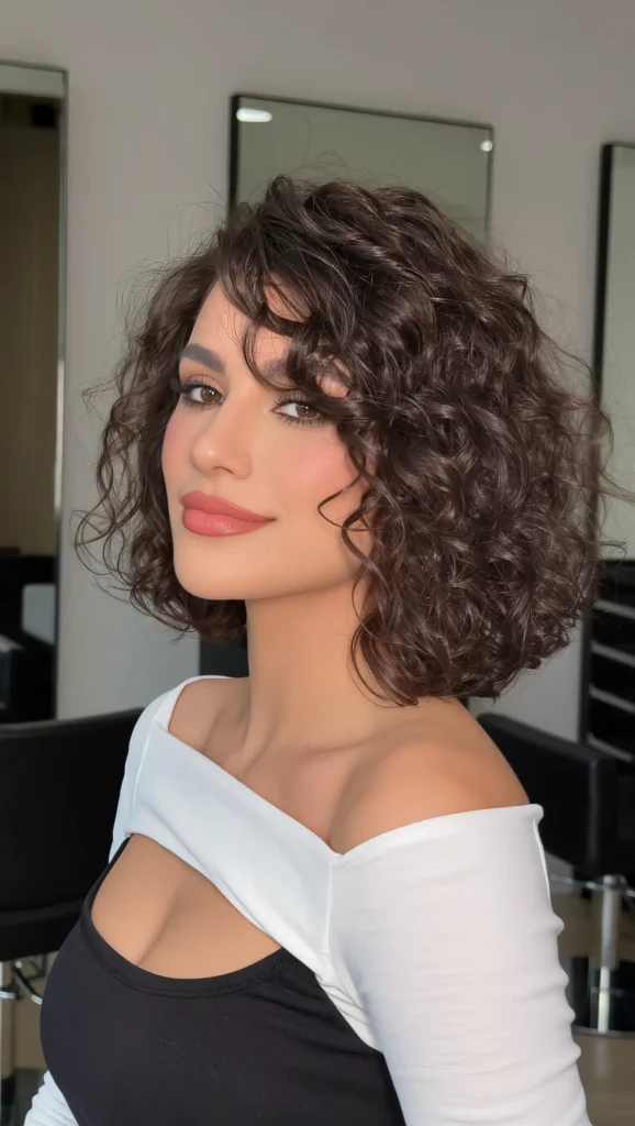 24 Summer French Bob Haircuts for 2026 That Are Chic, Timeless & Effortlessly Parisian 7 Curly French Bob