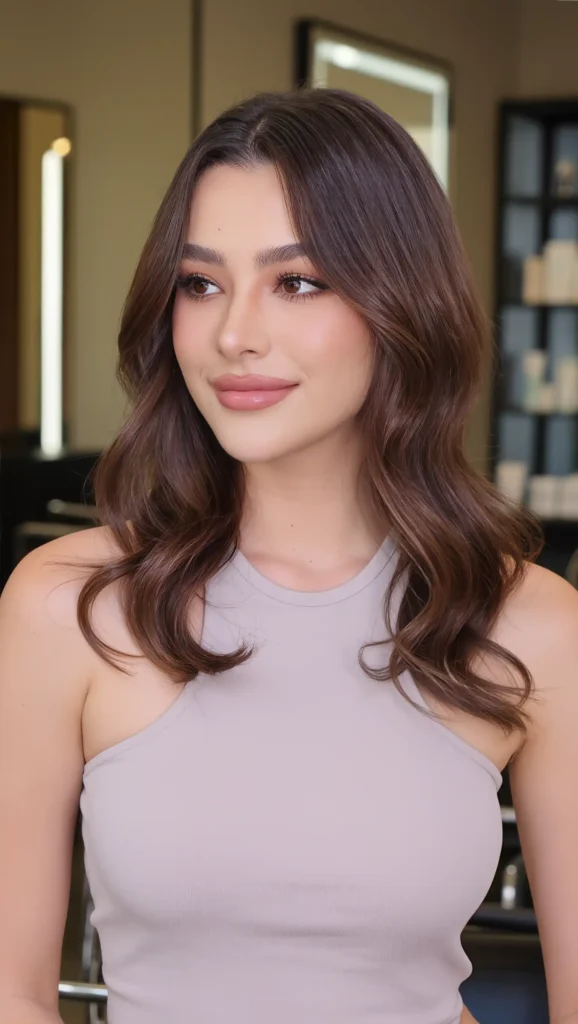 Curly Shoulder-Length Cut