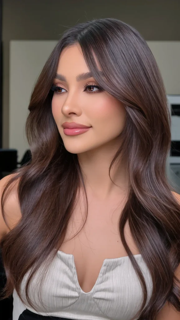 25 Summer Haircuts for Heart Face Shape 2026 That Are Seriously Flattering 3 Curtain Bangs with Long Layers